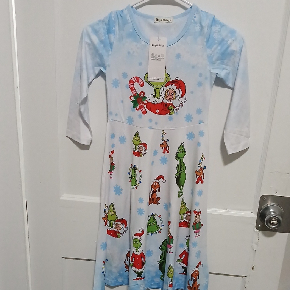 Grinch Dress For Little Girl